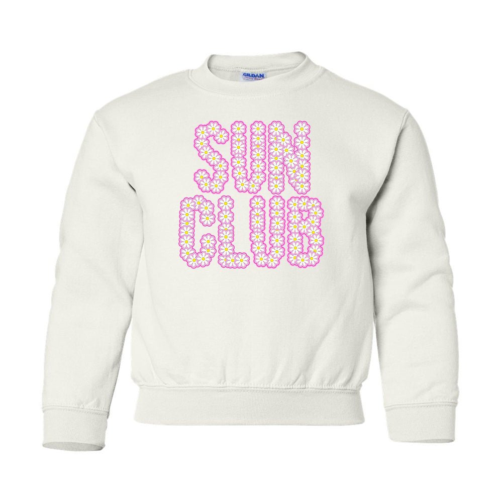 Kids 'Sun Club' Youth Sweatshirt - United Monograms