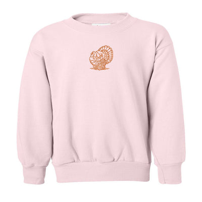 Kids Turkey Crewneck Sweatshirt - United Monograms