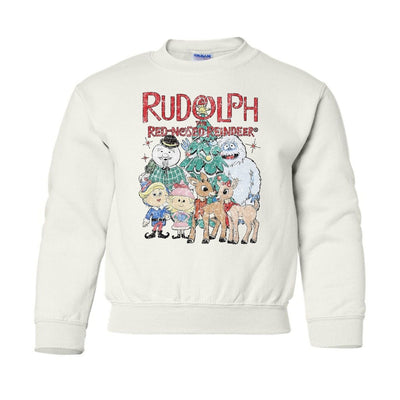 Kids 'Vintage Rudolph' Crewneck Sweatshirt - United Monograms