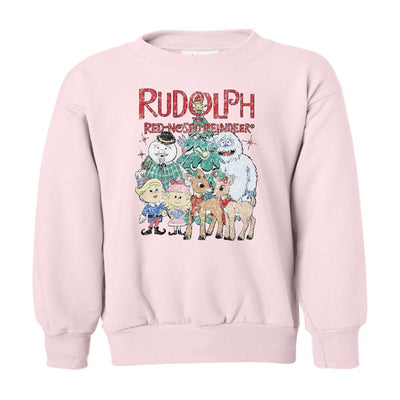 Kids 'Vintage Rudolph' Crewneck Sweatshirt - United Monograms