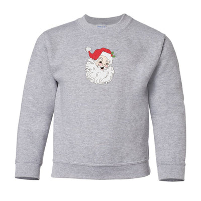 Kids 'Vintage Santa' Embroidered Crewneck Sweatshirt - United Monograms