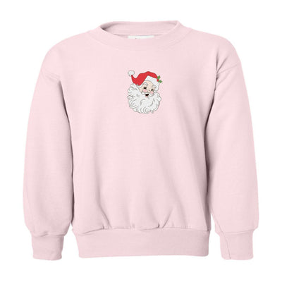 Kids 'Vintage Santa' Embroidered Crewneck Sweatshirt - United Monograms