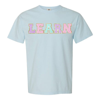 Learn Letter Patch Comfort Colors T-Shirt - United Monograms