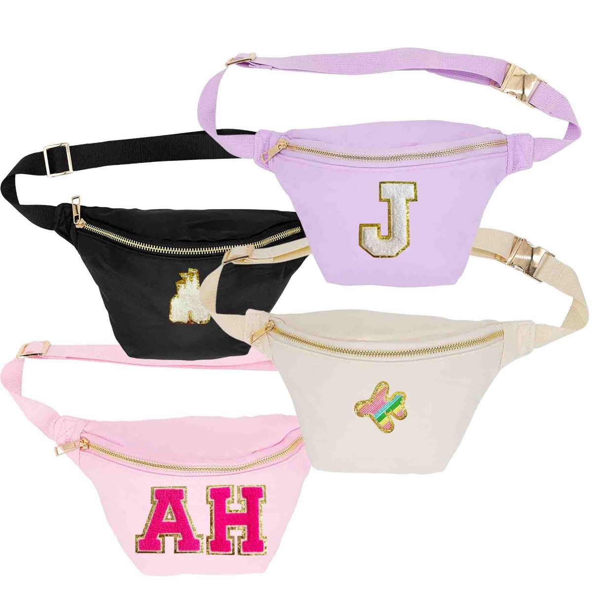 Letter Patch Fanny Pack - United Monograms