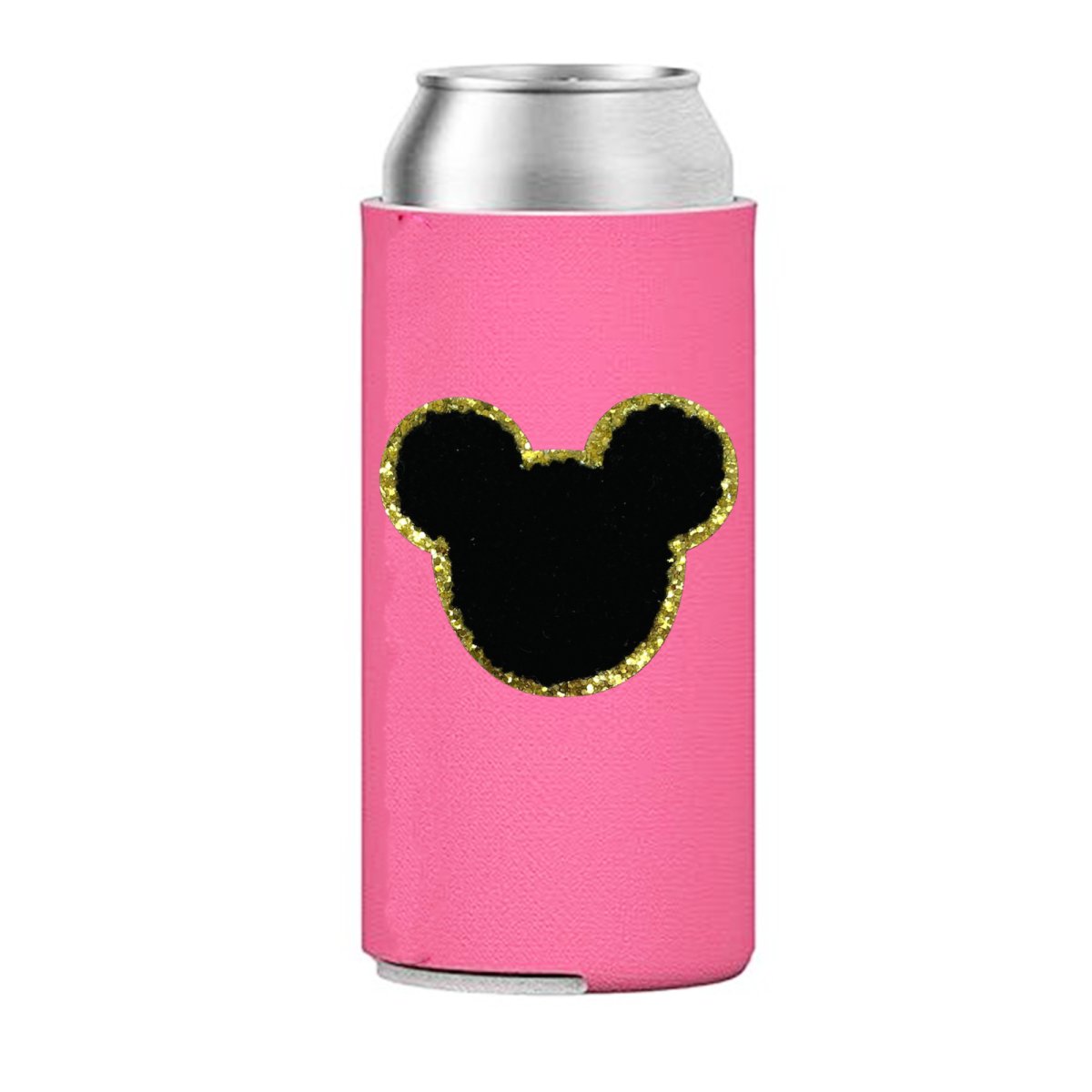 Letter Patch Icon Slim Can Koozie - United Monograms