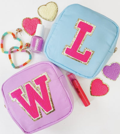Letter Patch Pouch - Small - United Monograms