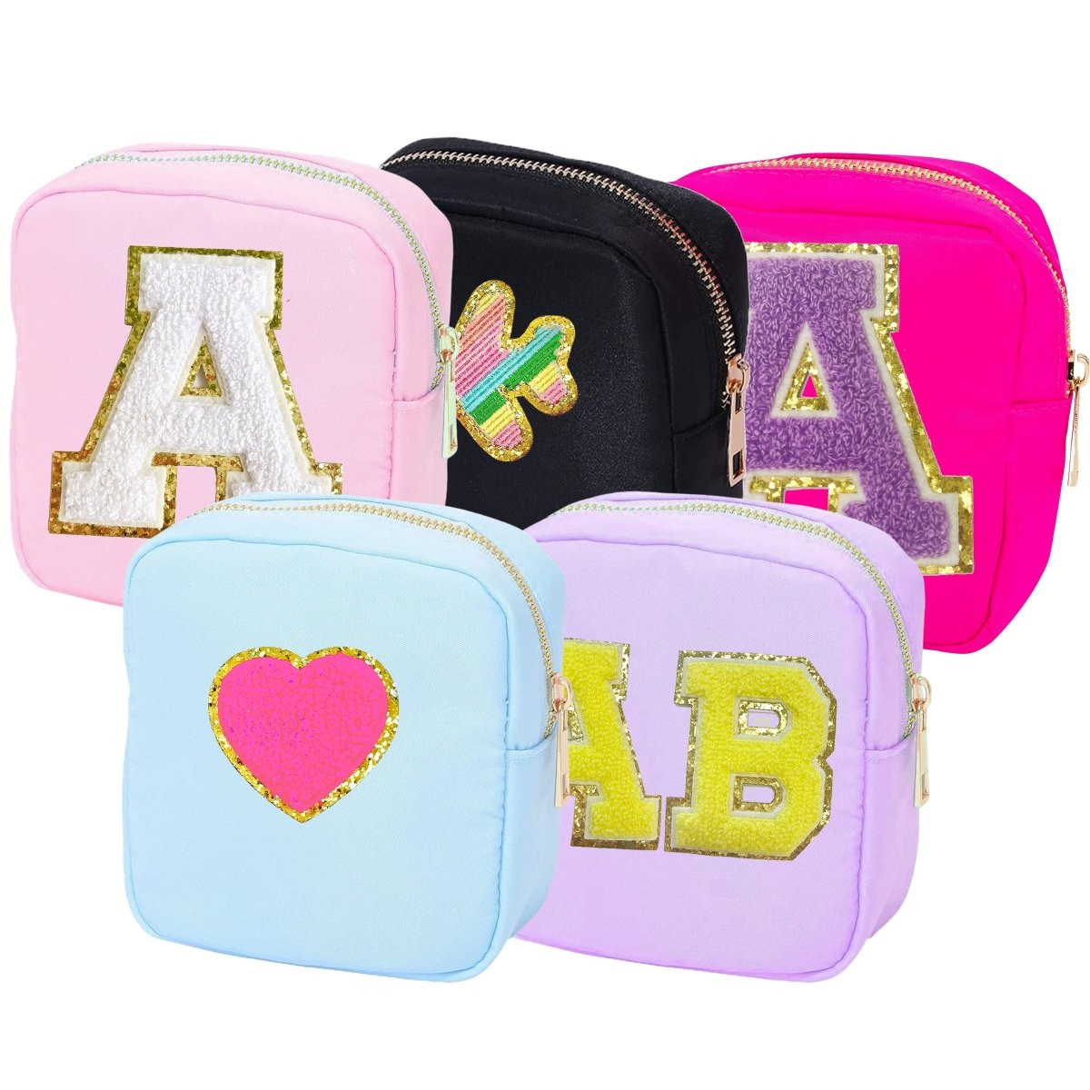 Letter Patch Pouch - Small - United Monograms