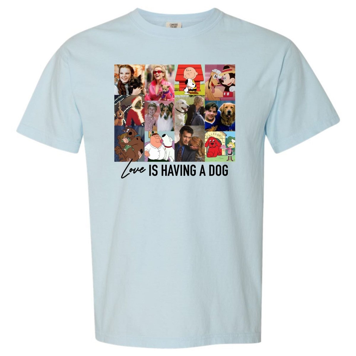 'Love Is Having A Dog' T-Shirt - United Monograms