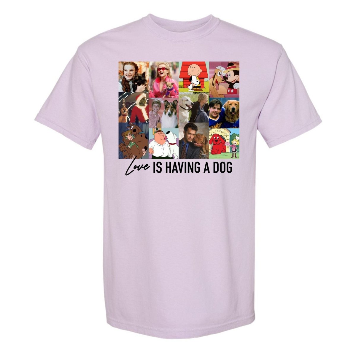 'Love Is Having A Dog' T-Shirt - United Monograms