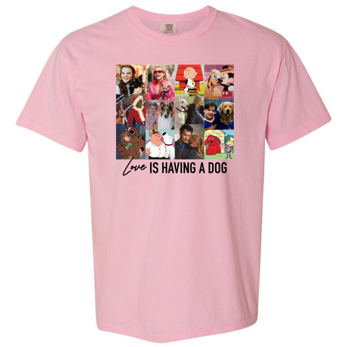 'Love Is Having A Dog' T-Shirt - United Monograms