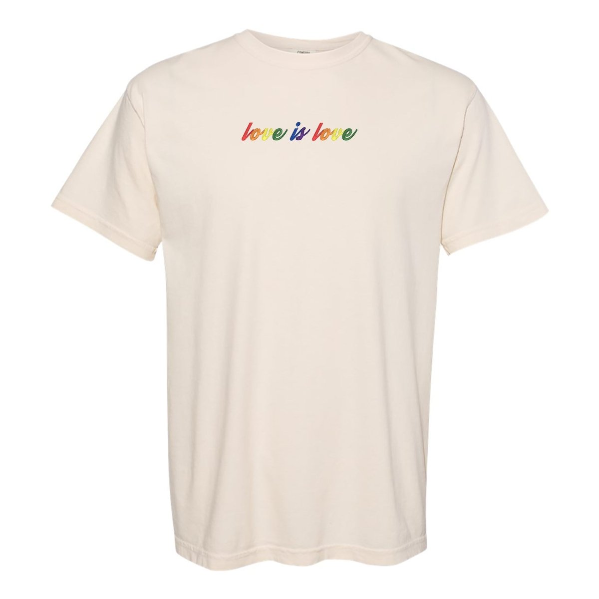 'Love Is Love' Comfort Colors T - Shirt - United Monograms