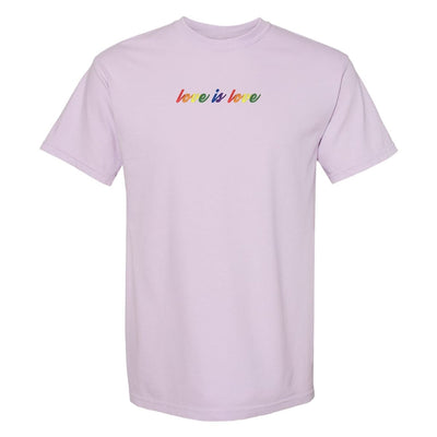'Love Is Love' Comfort Colors T - Shirt - United Monograms