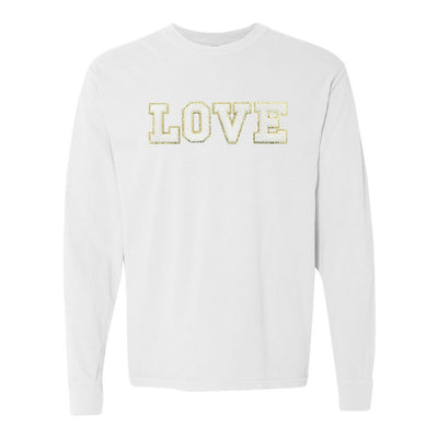 Love/Lover Letter Patch Long Sleeve T-Shirt - United Monograms