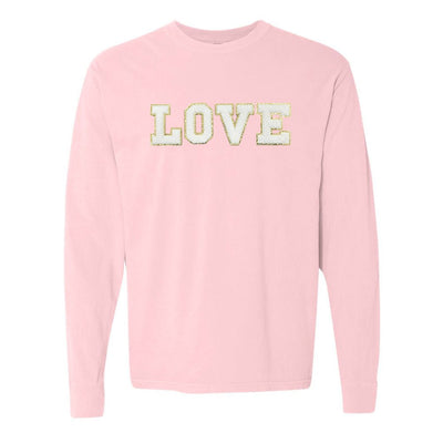 Love/Lover Letter Patch Long Sleeve T-Shirt - United Monograms