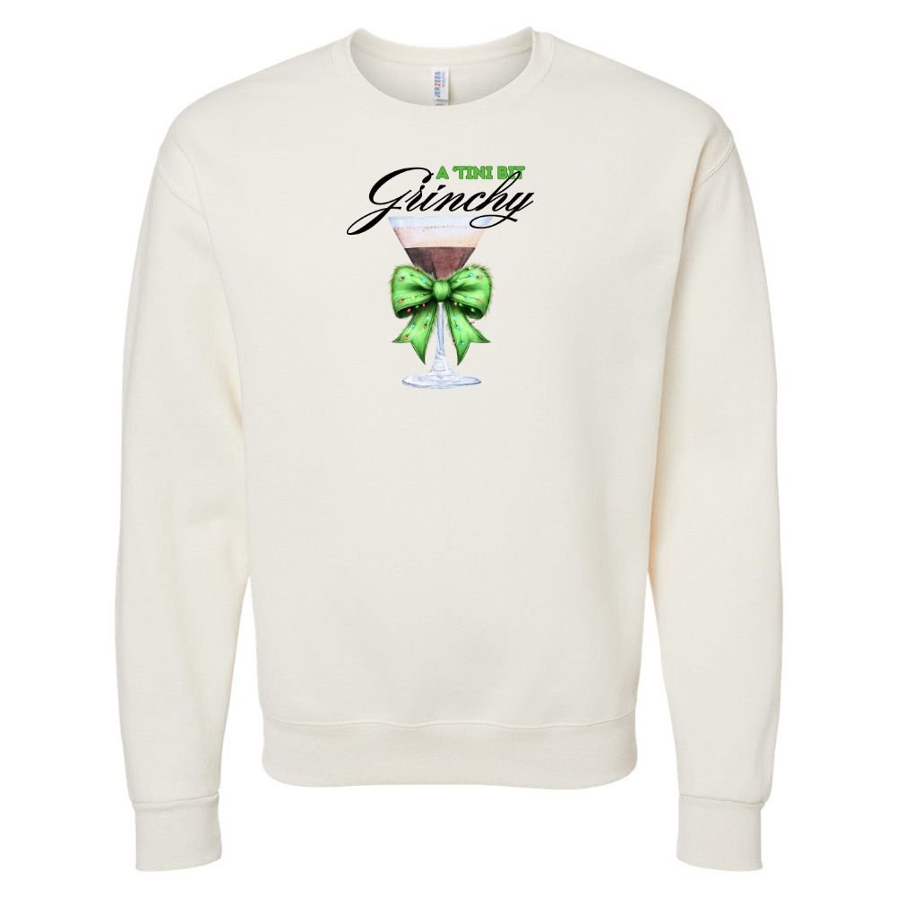 Make It Yours™ 'A 'Tini Bit Grinchy' Martini Sweatshirt - United Monograms