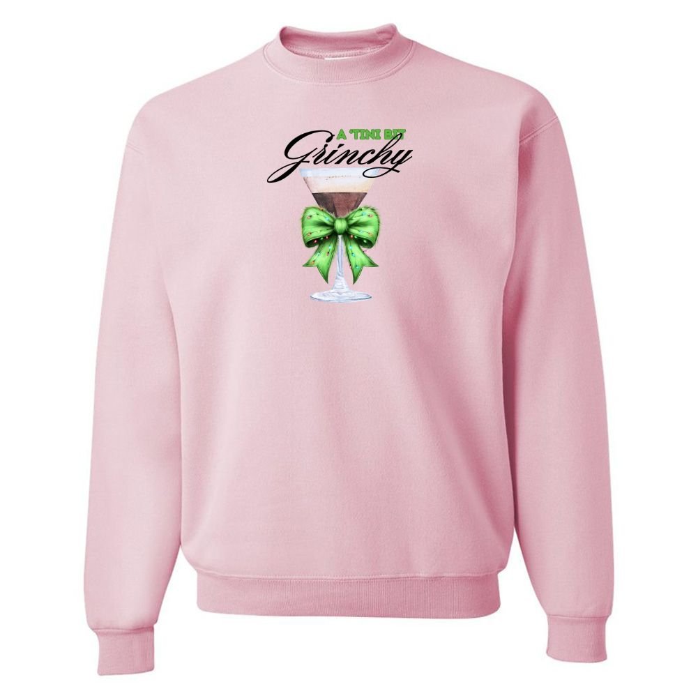 Make It Yours™ 'A 'Tini Bit Grinchy' Martini Sweatshirt - United Monograms