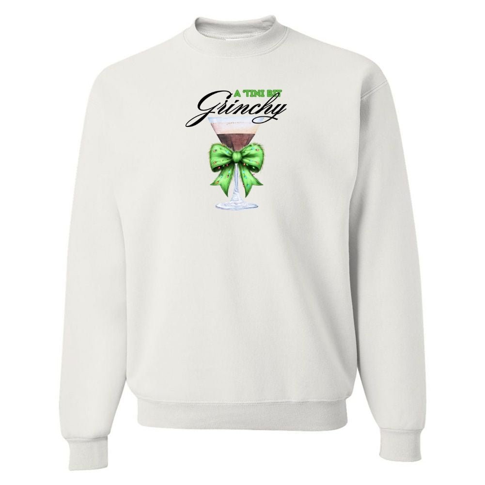 Make It Yours™ 'A 'Tini Bit Grinchy' Martini Sweatshirt - United Monograms