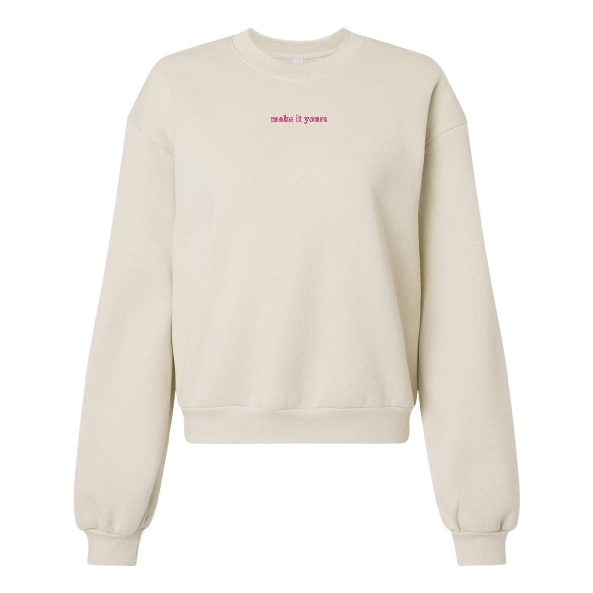 Make It Yours™ American Apparel Cropped Sweatshirt - United Monograms