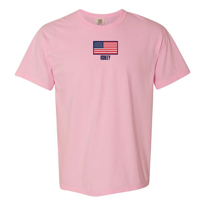 Make It Yours™ 'American Flag' Comfort Colors T-Shirt - United Monograms