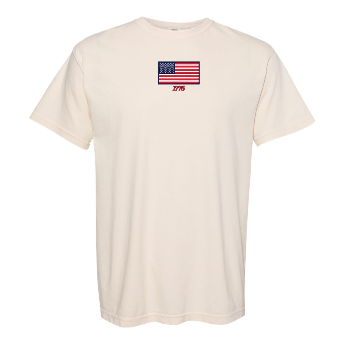 Make It Yours™ 'American Flag' Comfort Colors T-Shirt - United Monograms