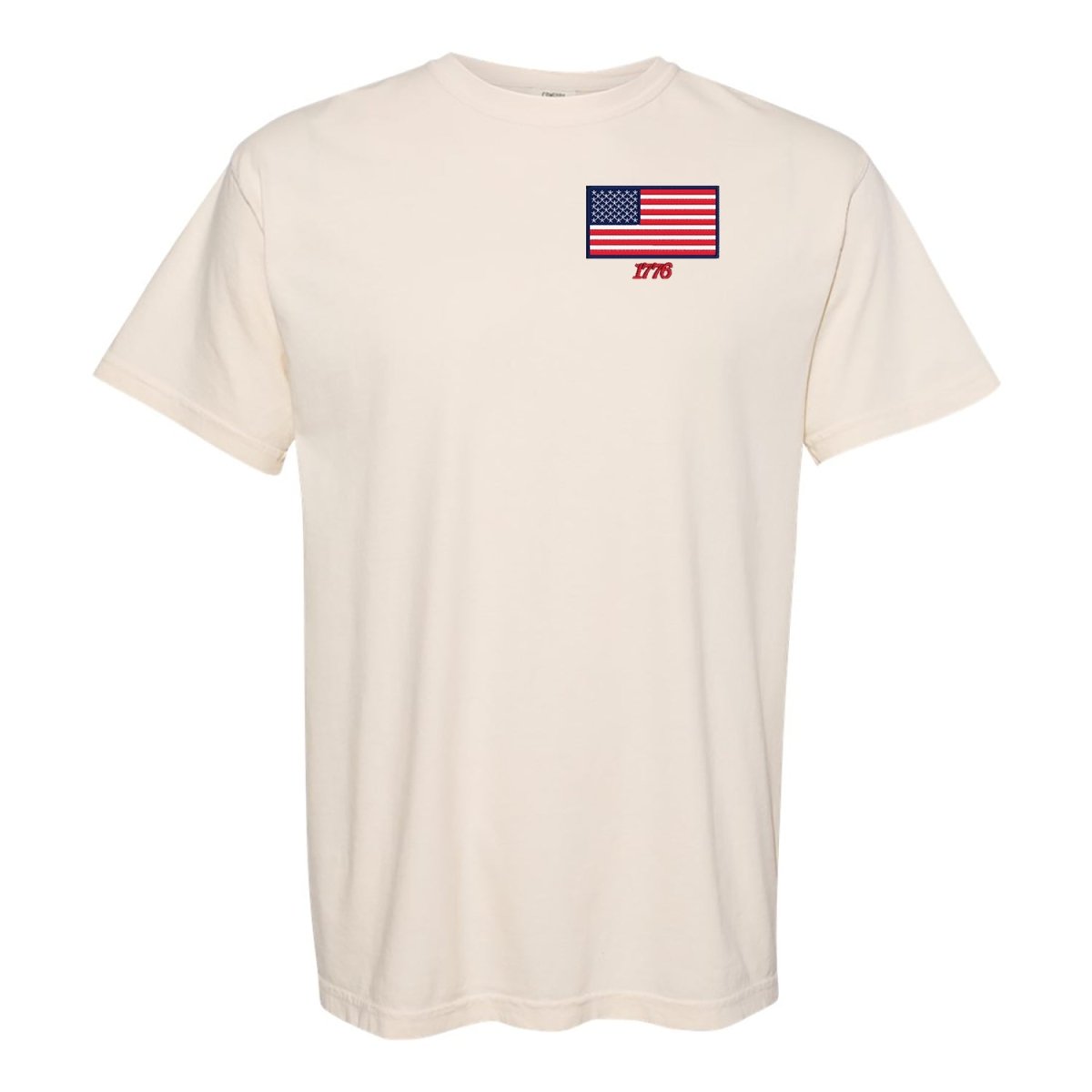 Make It Yours™ 'American Flag' Comfort Colors T-Shirt - United Monograms