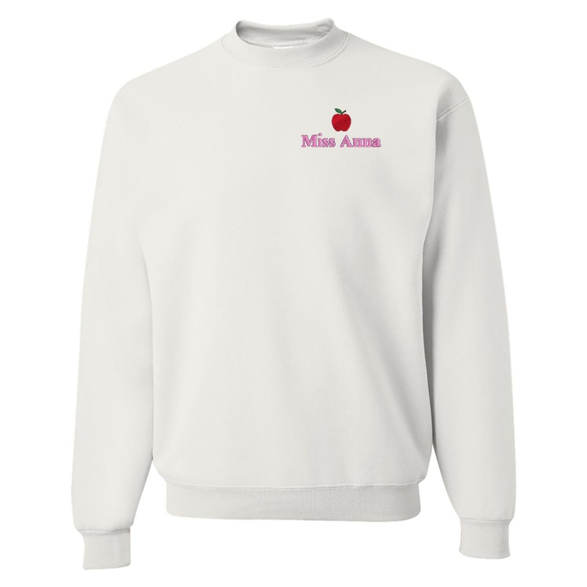 Make It Yours™ Apple Crewneck Sweatshirt - United Monograms