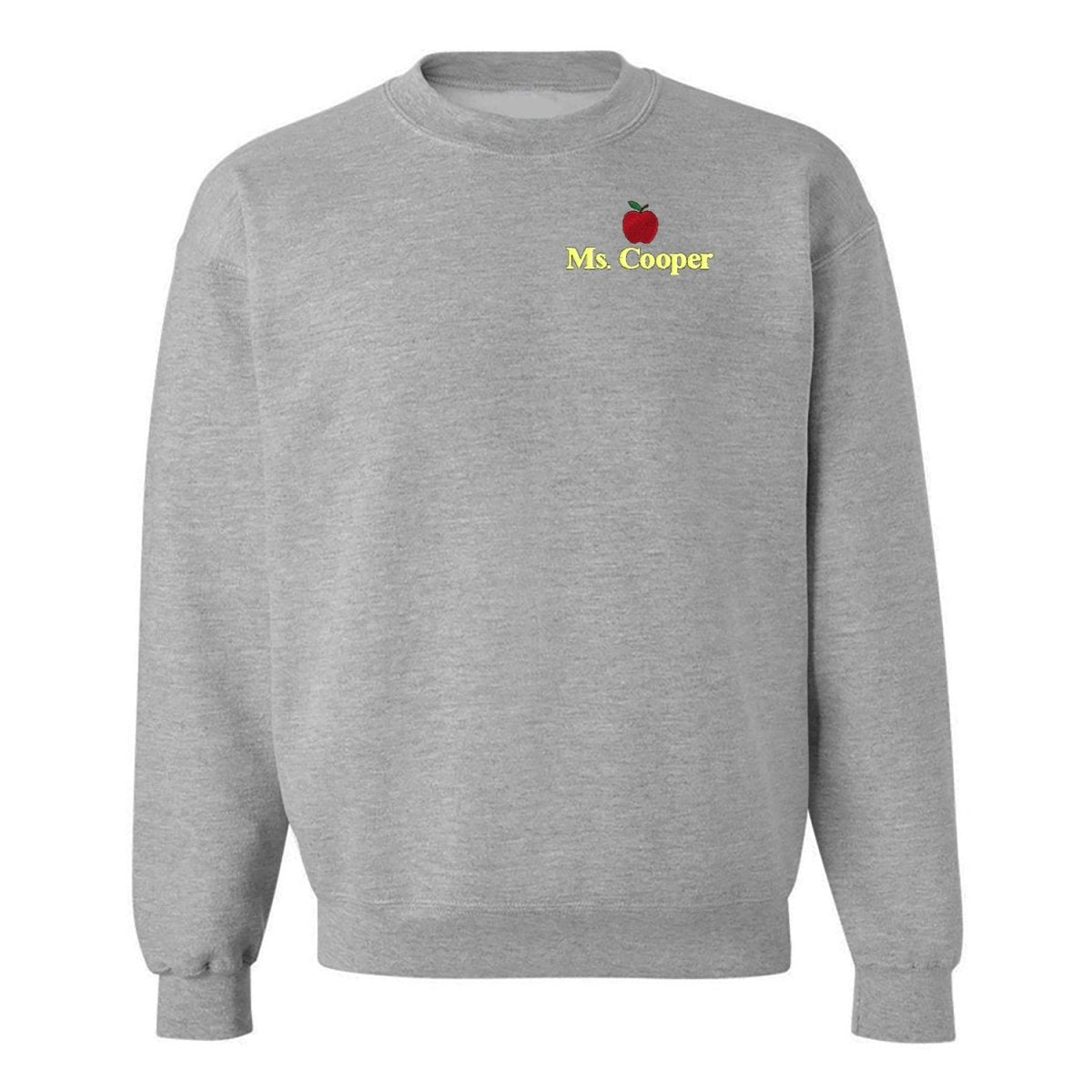 Make It Yours™ Apple Crewneck Sweatshirt - United Monograms