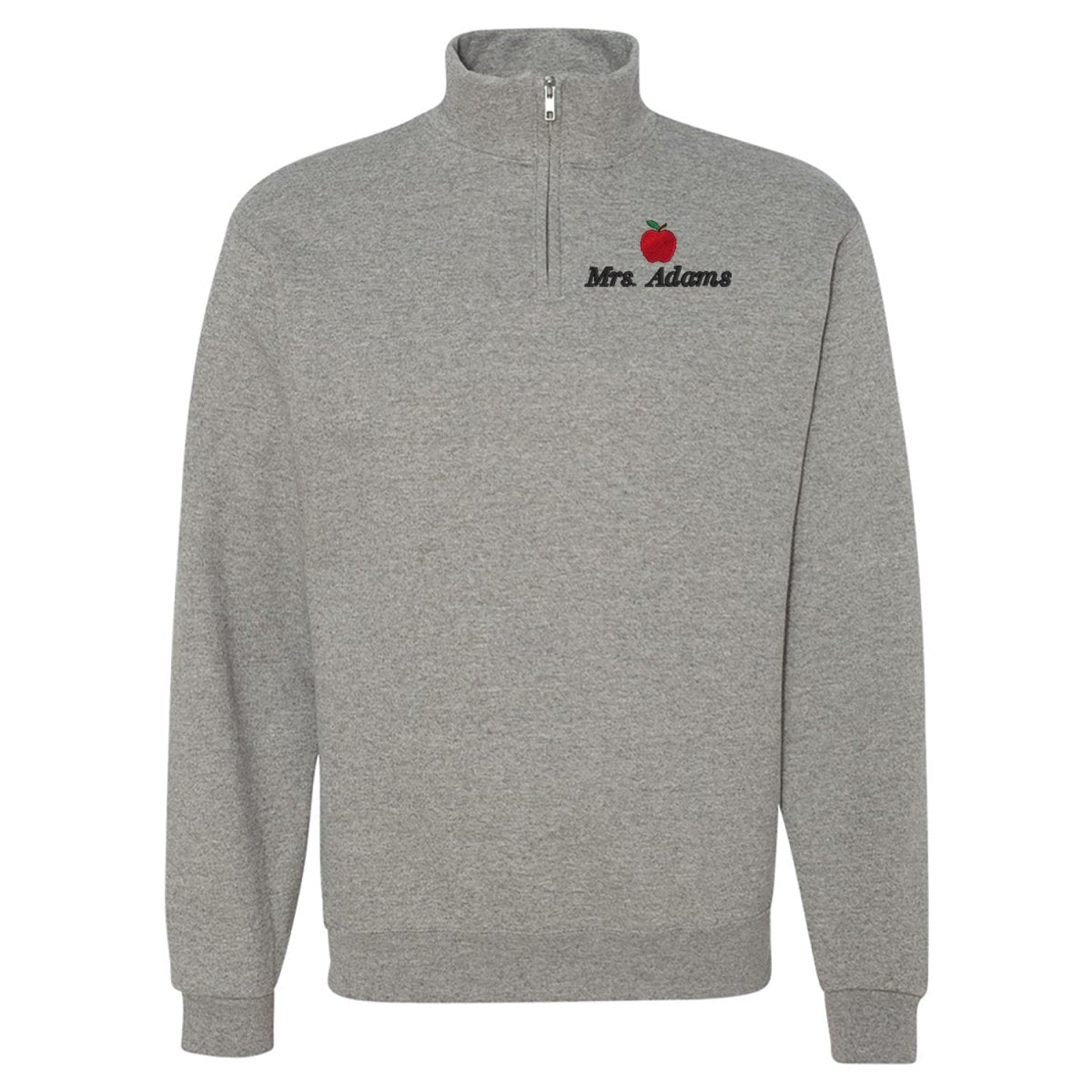 Make It Yours™ Apple Quarter Zip Sweatshirt - United Monograms