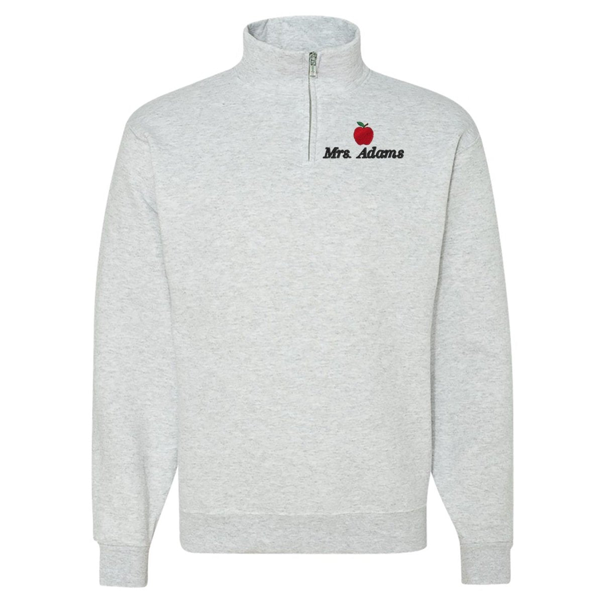 Make It Yours™ Apple Quarter Zip Sweatshirt - United Monograms