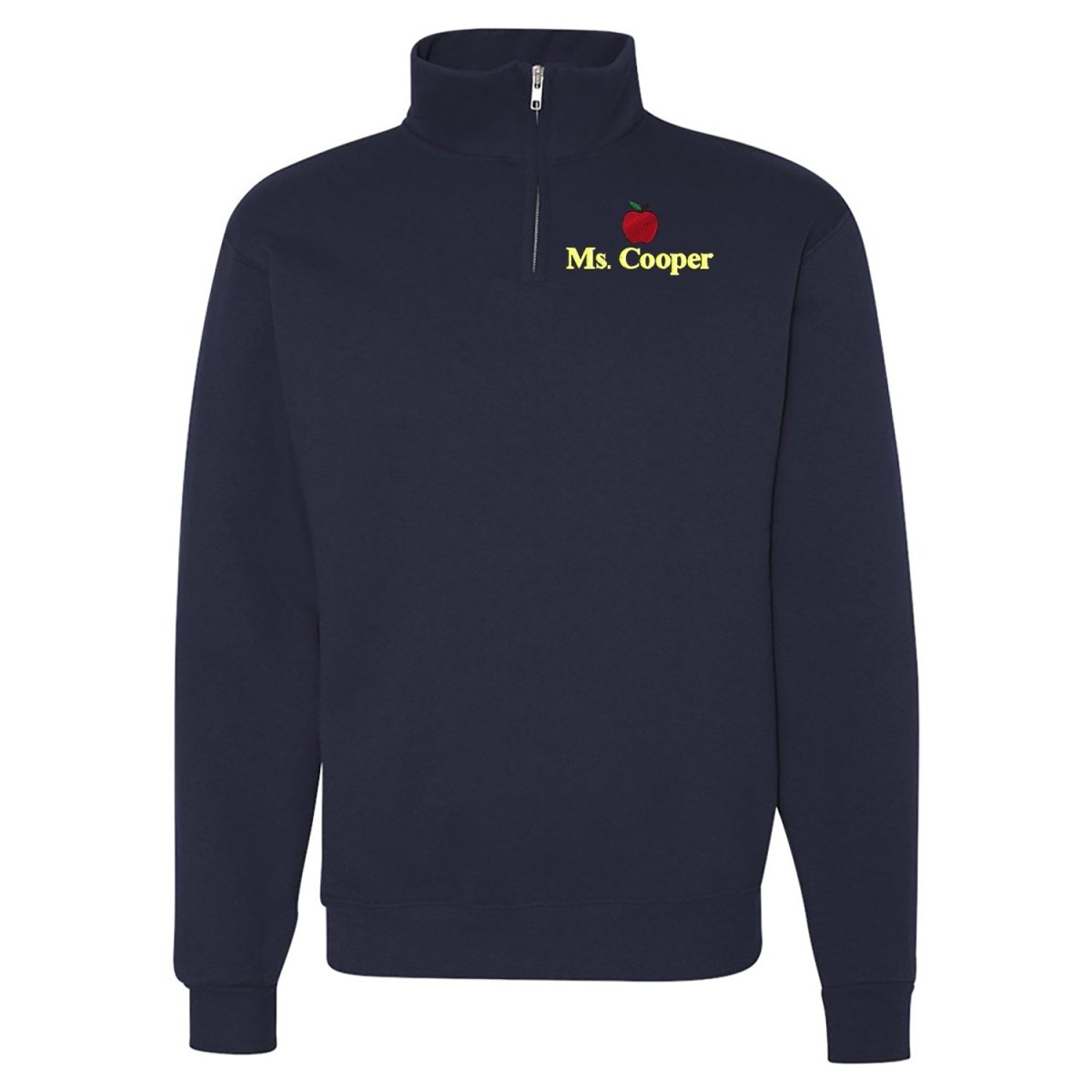 Make It Yours™ Apple Quarter Zip Sweatshirt - United Monograms