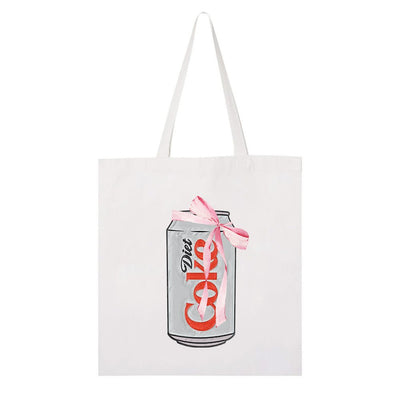 Make It Yours™ 'Bow Beverages' Tote Bag - United Monograms