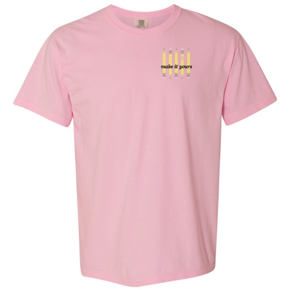 Make It Yours™ Bow Pencil T - Shirt - United Monograms