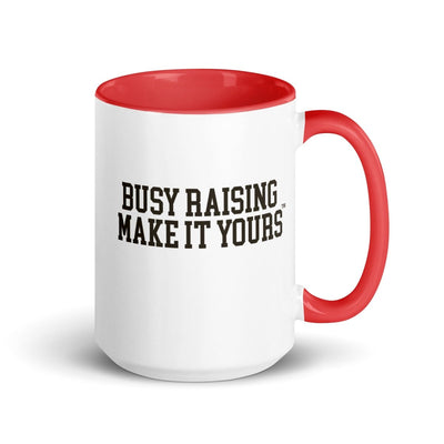 Make It Yours™ 'Busy Raising' Coffee Mug - United Monograms
