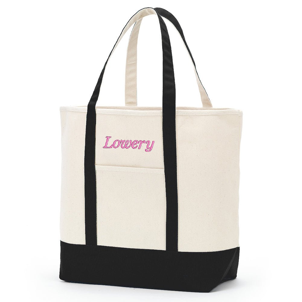 Make It Yours™ Canvas Tote Bag - United Monograms