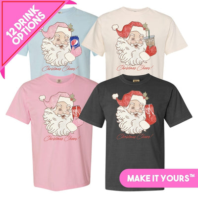 Make It Yours™ 'Christmas Cheers' Tee - United Monograms