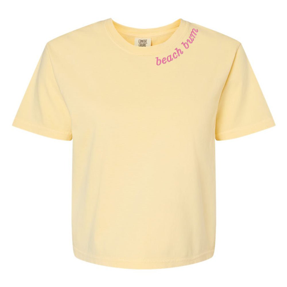 Make It Yours™ Collar Comfort Colors Boxy T-Shirt - United Monograms