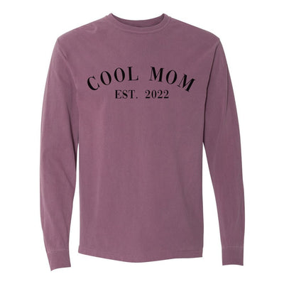 Make It Yours™ 'Cool Mom' Comfort Colors Long Sleeve T-Shirt - United Monograms