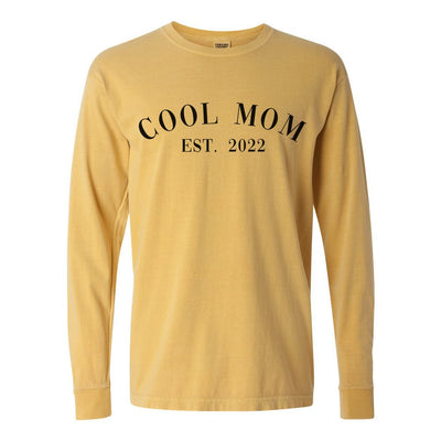 Make It Yours™ 'Cool Mom' Comfort Colors Long Sleeve T-Shirt - United Monograms