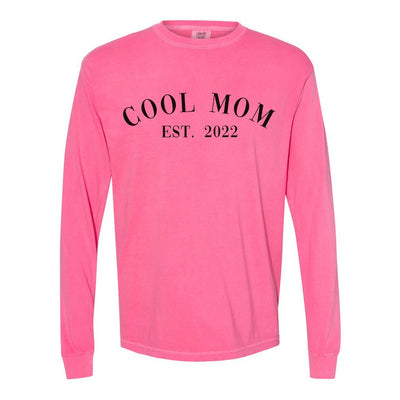 Make It Yours™ 'Cool Mom' Comfort Colors Long Sleeve T-Shirt - United Monograms