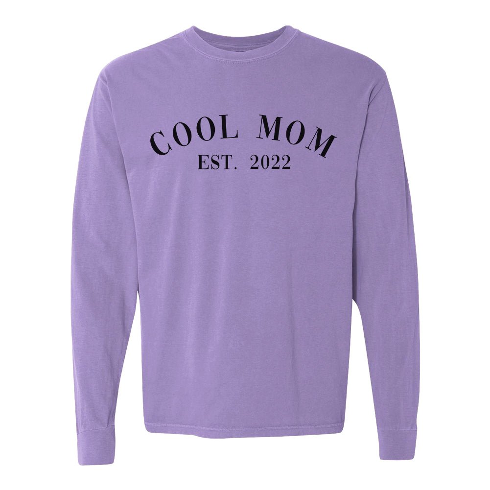 Make It Yours™ 'Cool Mom' Comfort Colors Long Sleeve T-Shirt - United Monograms