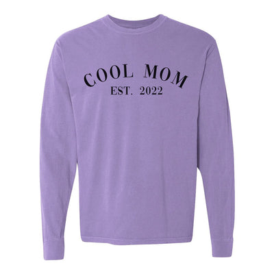 Make It Yours™ 'Cool Mom' Comfort Colors Long Sleeve T-Shirt - United Monograms