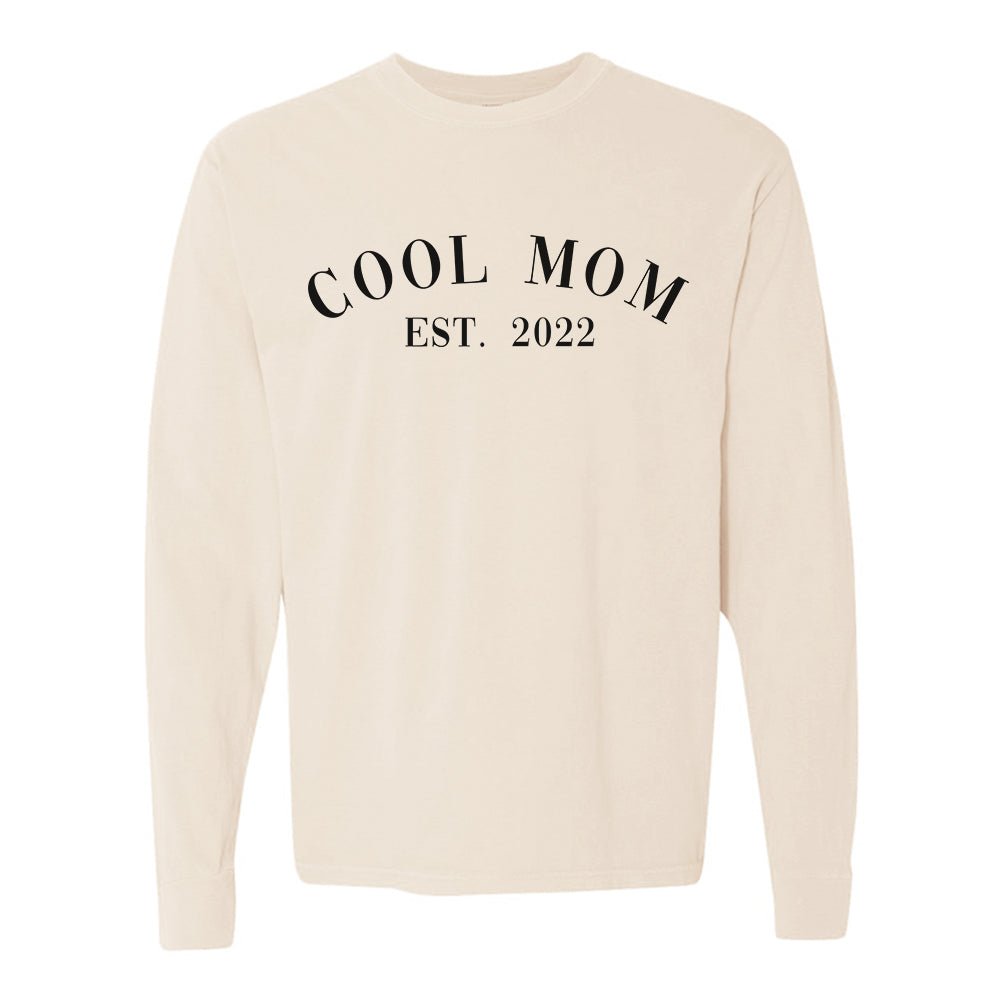 Make It Yours™ 'Cool Mom' Comfort Colors Long Sleeve T-Shirt - United Monograms