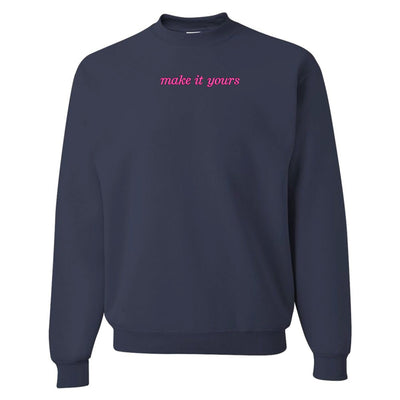 Make It Yours™ Crewneck Sweatshirt - United Monograms