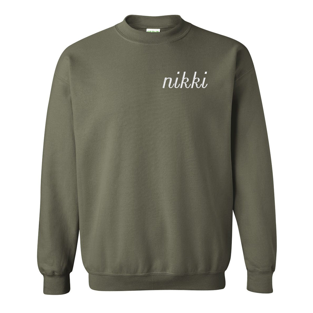 Make It Yours™ Dark Colored Crewneck Sweatshirt - United Monograms