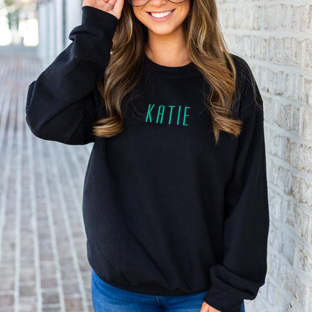 Make It Yours™ Dark Colored Crewneck Sweatshirt - United Monograms