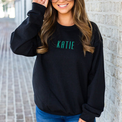 Make It Yours™ Dark Colored Crewneck Sweatshirt - United Monograms