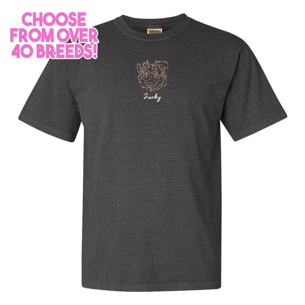 Make It Yours™ Dog Breed Comfort Colors T-Shirt - United Monograms