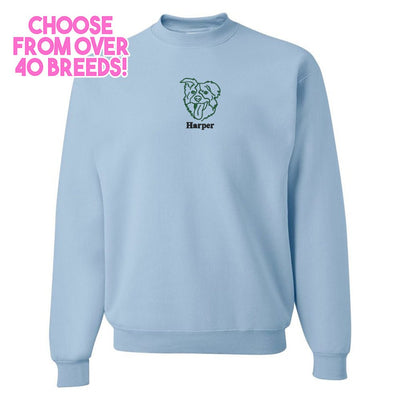 Make It Yours™ Dog Breed Crewneck Sweatshirt - United Monograms