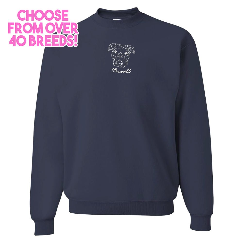 Make It Yours™ Dog Breed Crewneck Sweatshirt - United Monograms