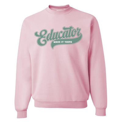 Make It Yours™ 'Educator' Crewneck Sweatshirt - United Monograms